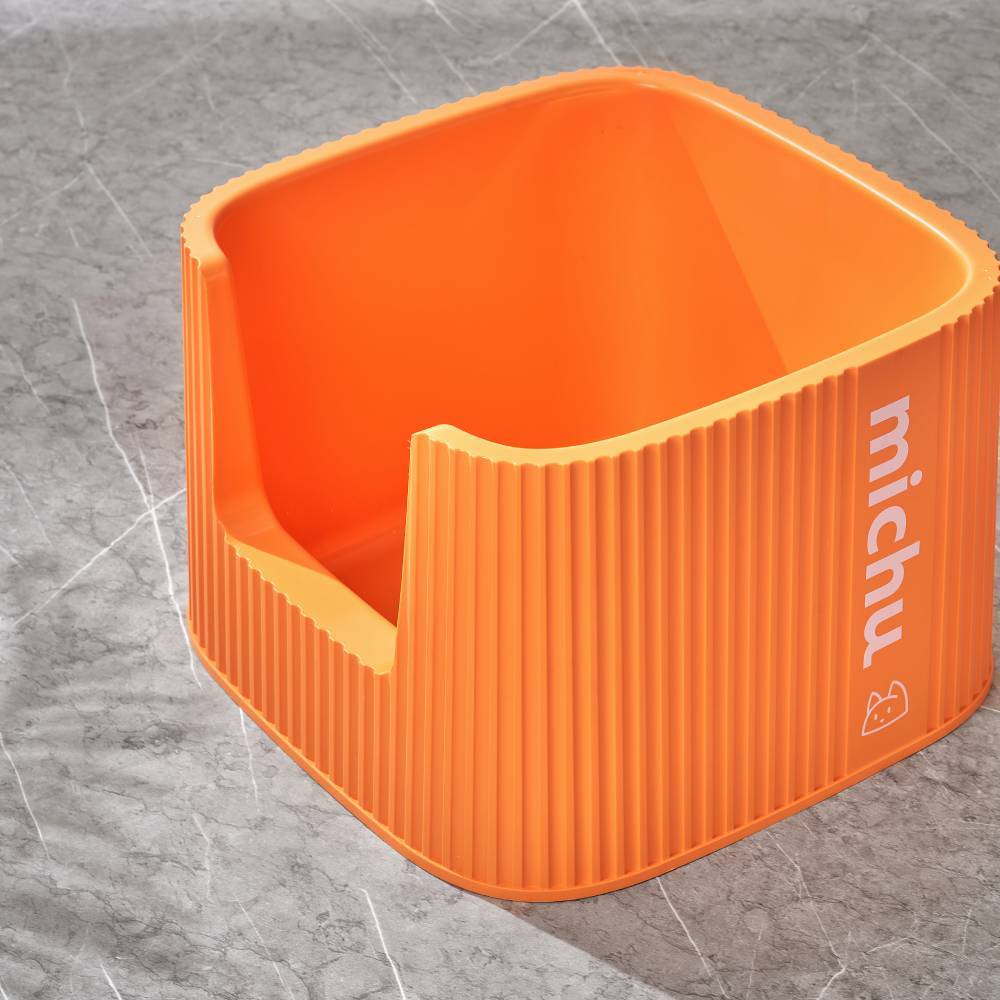 Michu XXL Coral Deluxe Cat Litter Box - Spacious Design