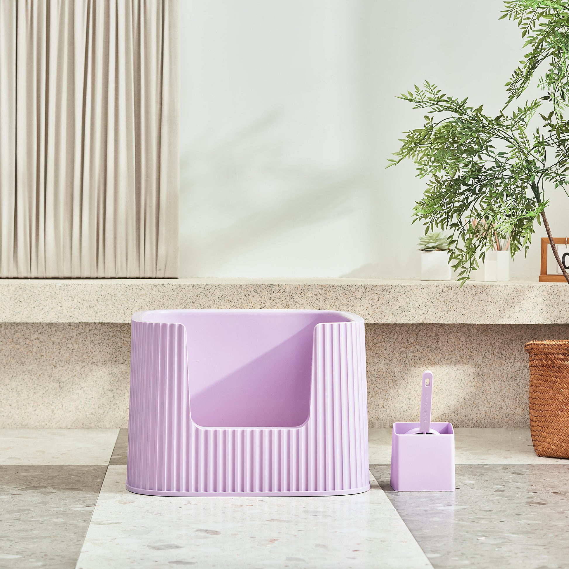 Michu XXL Stella Deluxe Cat Litter Box - Spacious Design