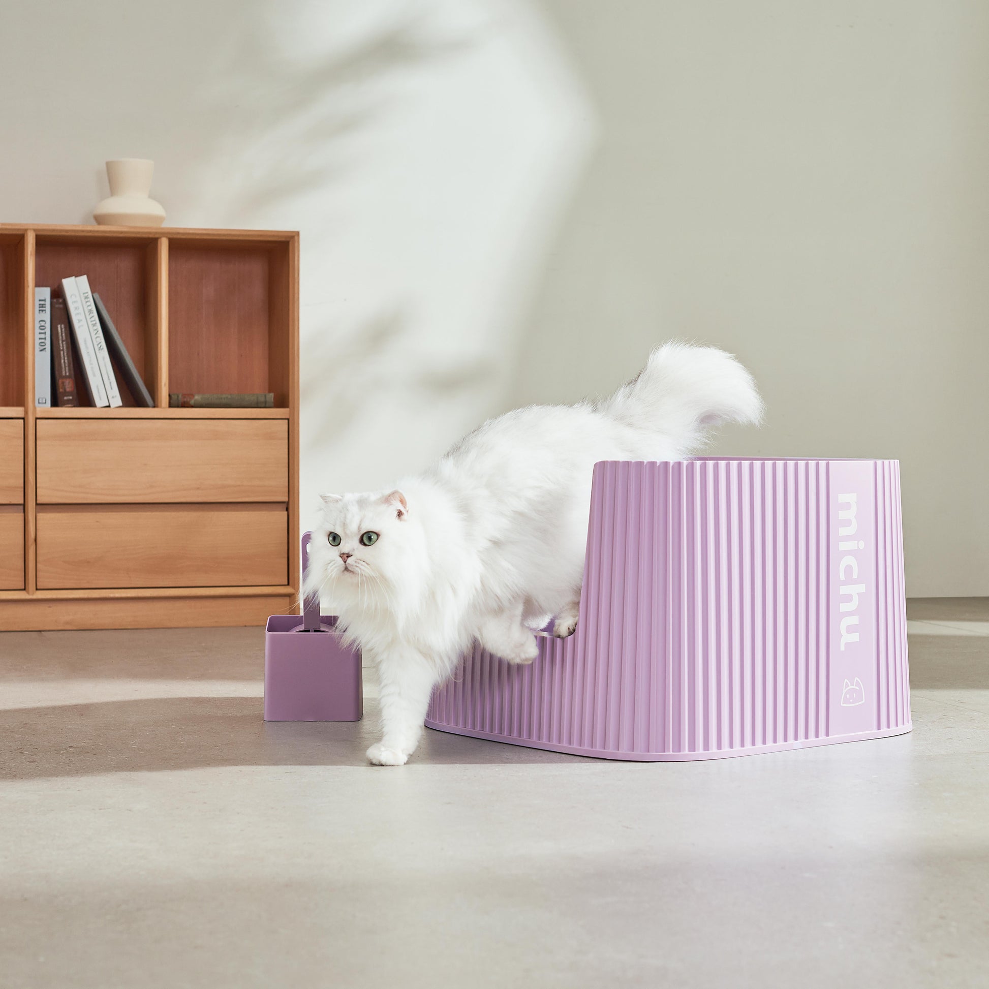 Michu XXL Stella Deluxe Cat Litter Box - Spacious Design