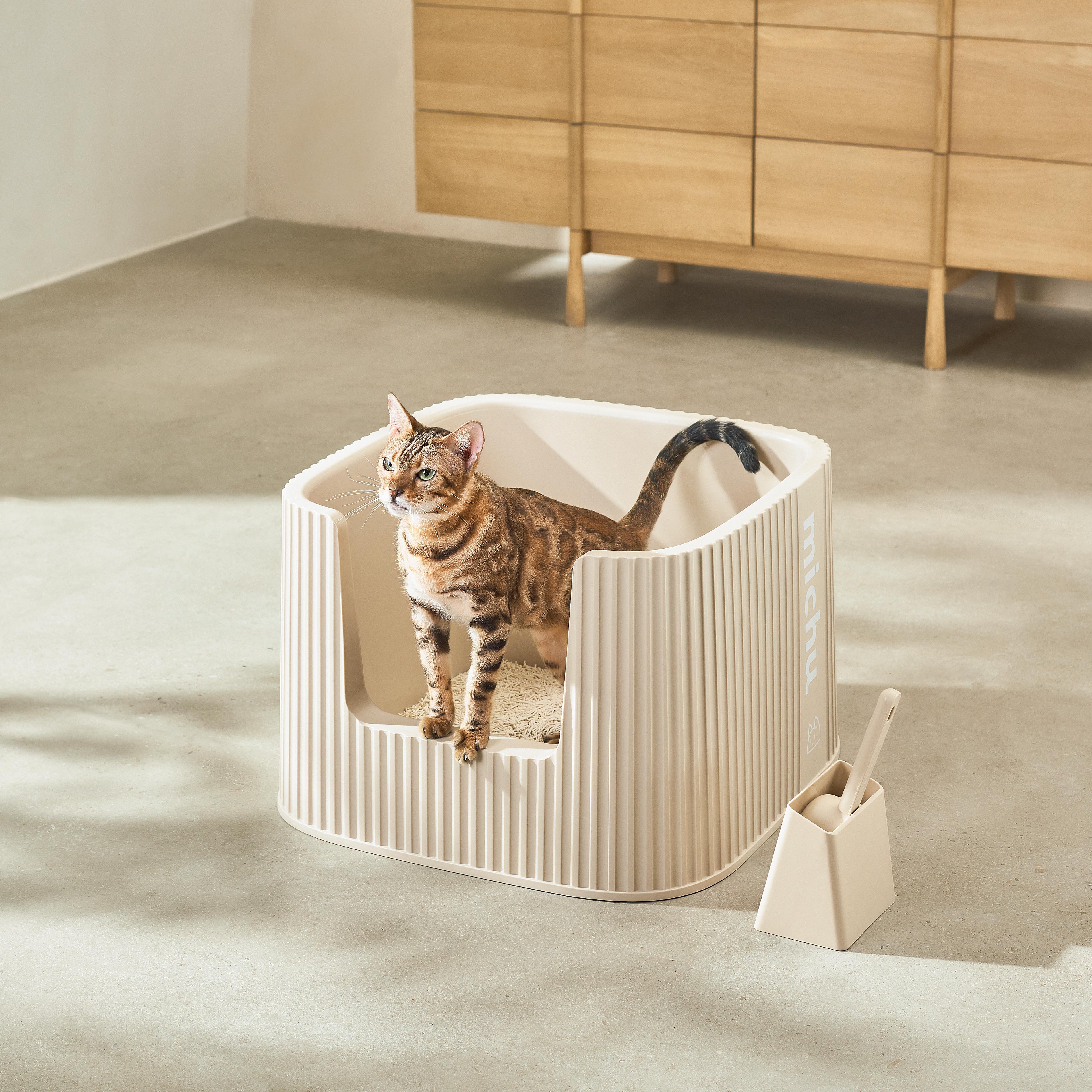 Michu XXL BoBa Deluxe Cat Litter Box - Spacious Design