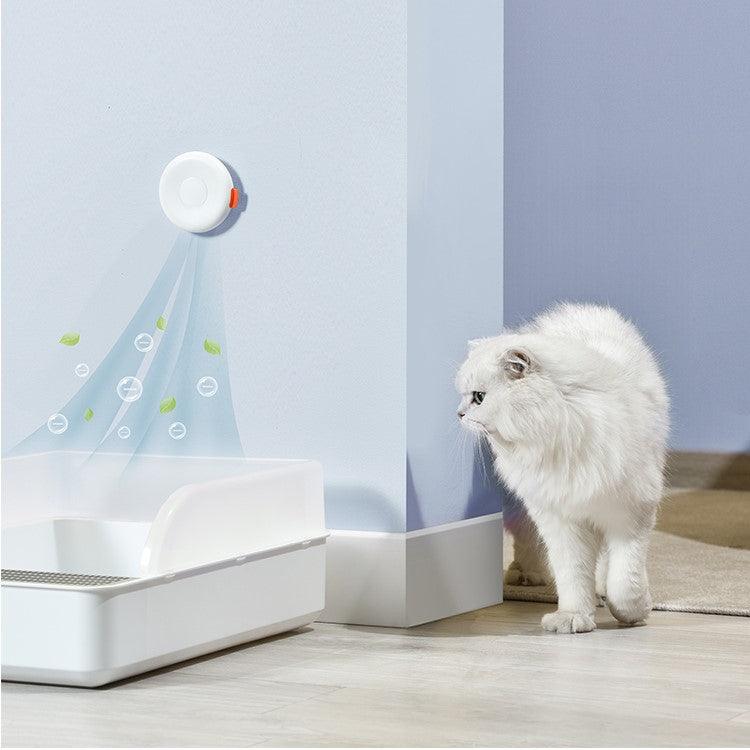 Michu Negative Ion Smart Deodorizer - Cat Litter Box Odor Eliminator