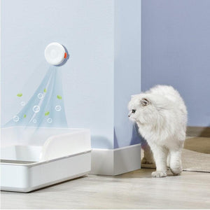 Michu Negative Ion Smart Deodorizer - Cat Litter Box Odor Eliminator