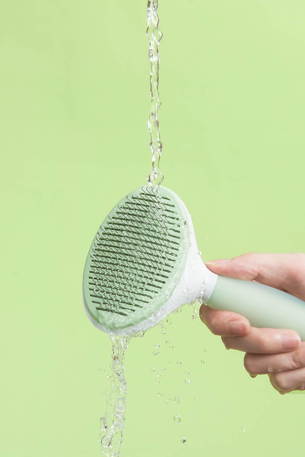 Michu Cream Pet Brush - Gentle and Effective Grooming for Dogs and Cats
