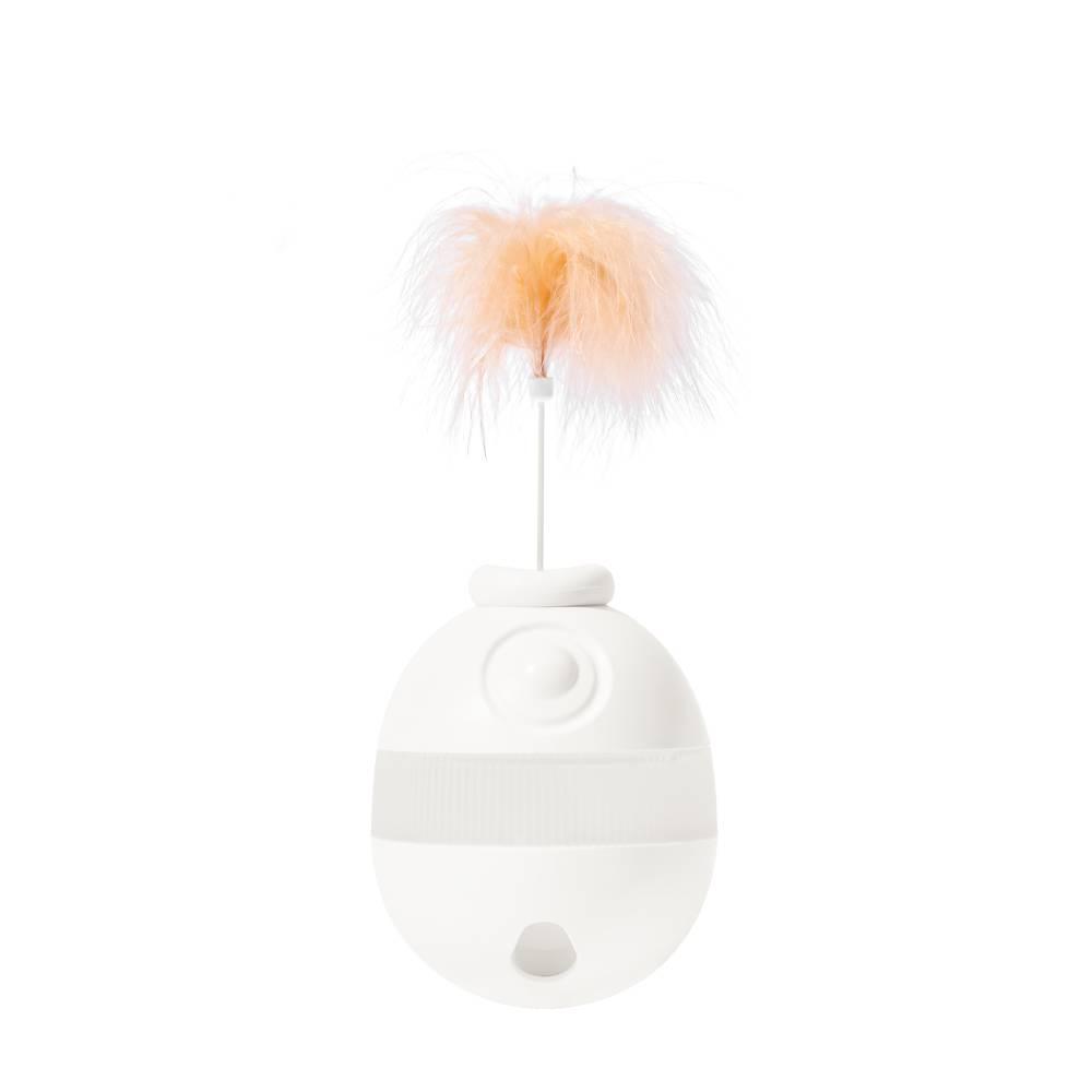 Michu Interactive Cat Treat Dispenser Tumbler Toy - Fun and Rewarding Playtime for Your Feline Friend