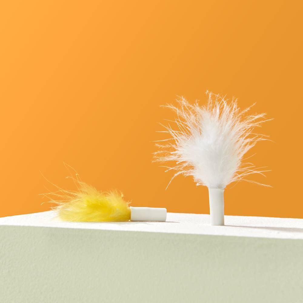 Michu Interactive Feathered Rechargeable Cat Toy Box [preorder]