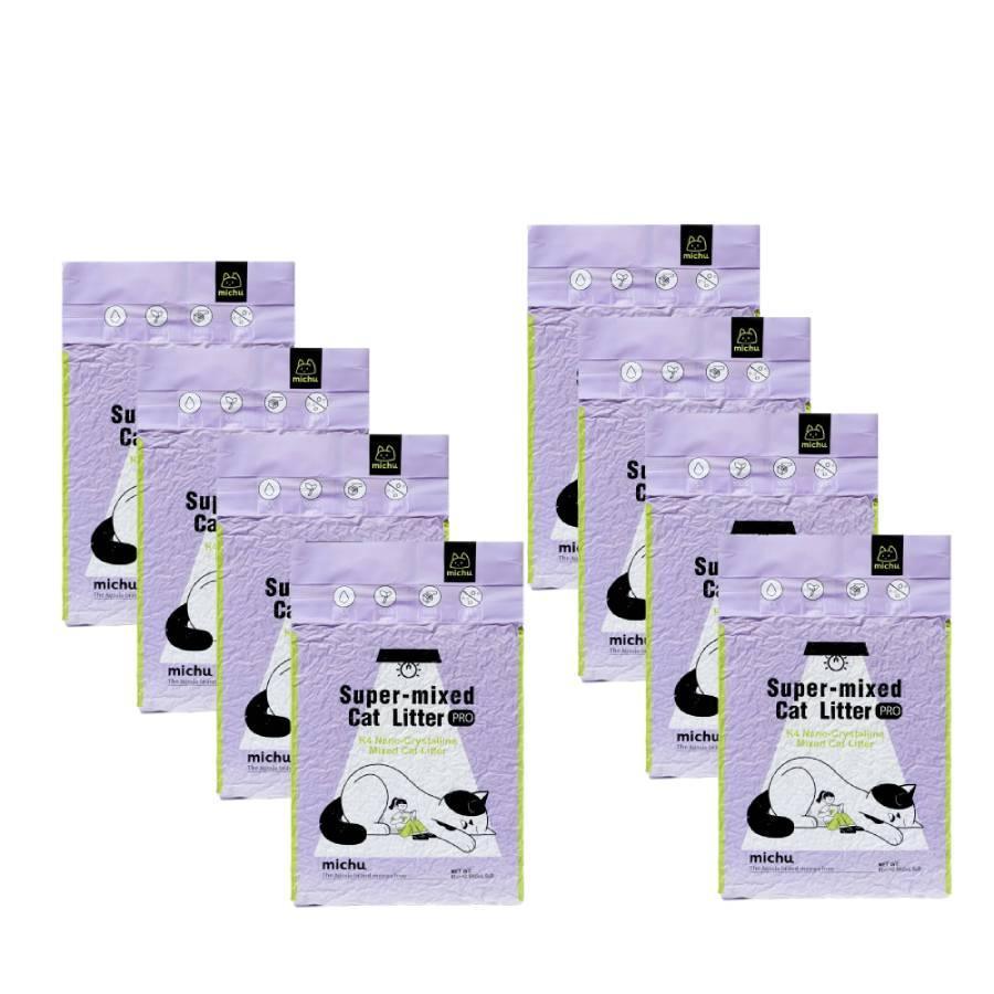 Michu Mixed Tofu Cat Litter, Heavy Duty Flushable Kitty Litter -5.5lb/88oz