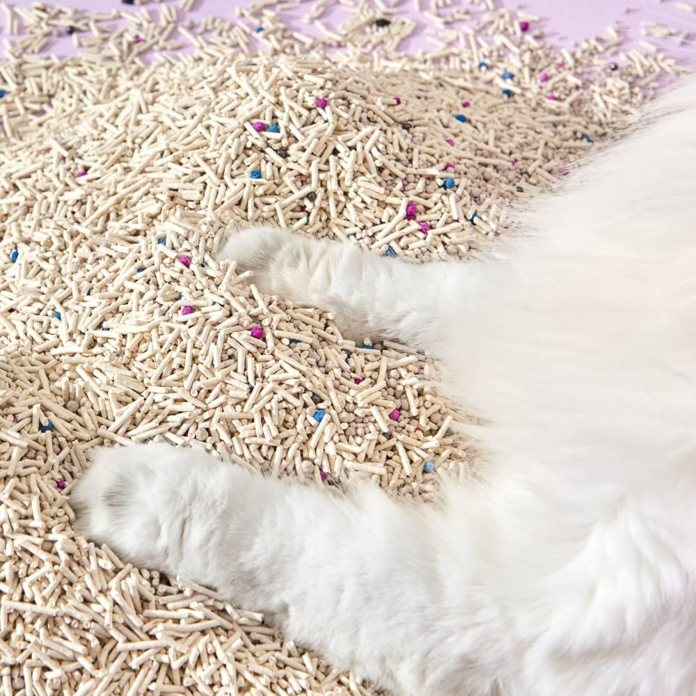 Michu Mixed Tofu Cat Litter, Heavy Duty Flushable Kitty Litter -5.5lb/88oz