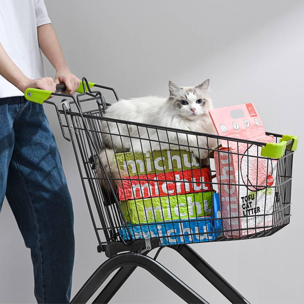 Michu Natural Clumping Tofu Cat Litter 5.5lb/88oz