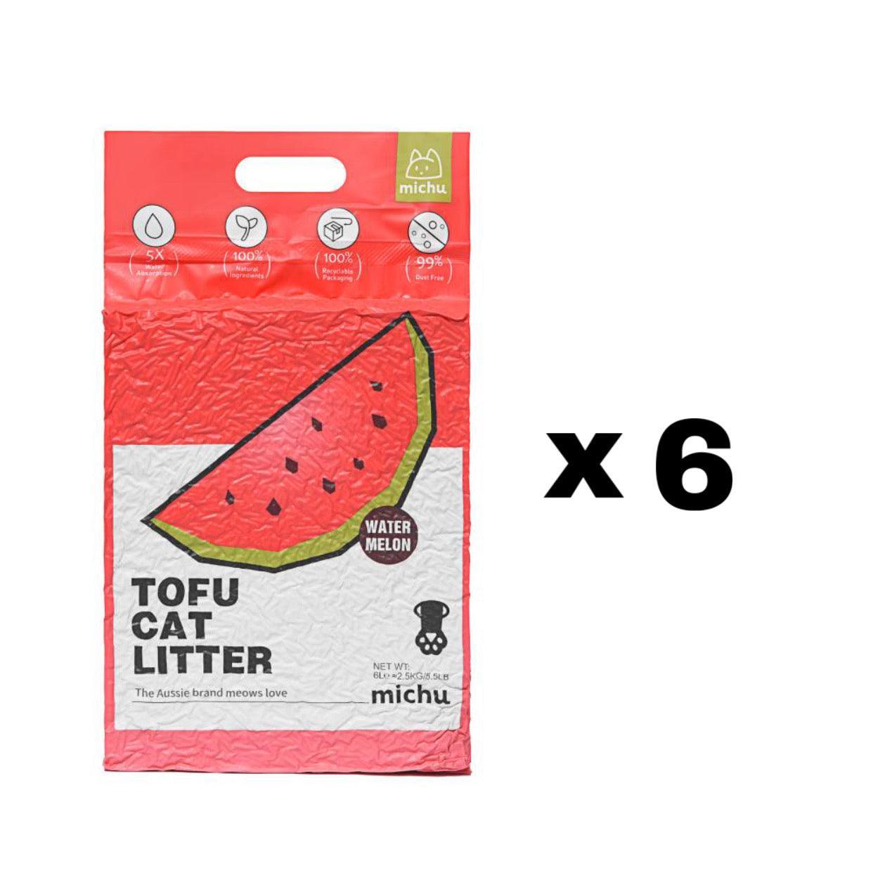 Michu Natural Clumping Tofu Cat Litter 5.5lb/88oz