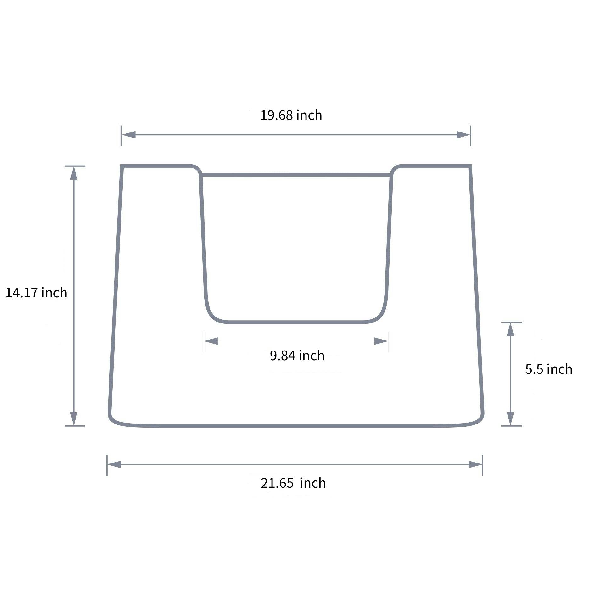 Michu XXL BoBa Deluxe Cat Litter Box - Spacious Design